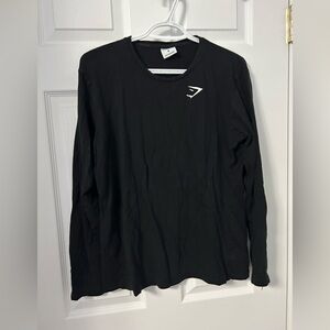 Gymshark Black Long Sleeve Tee